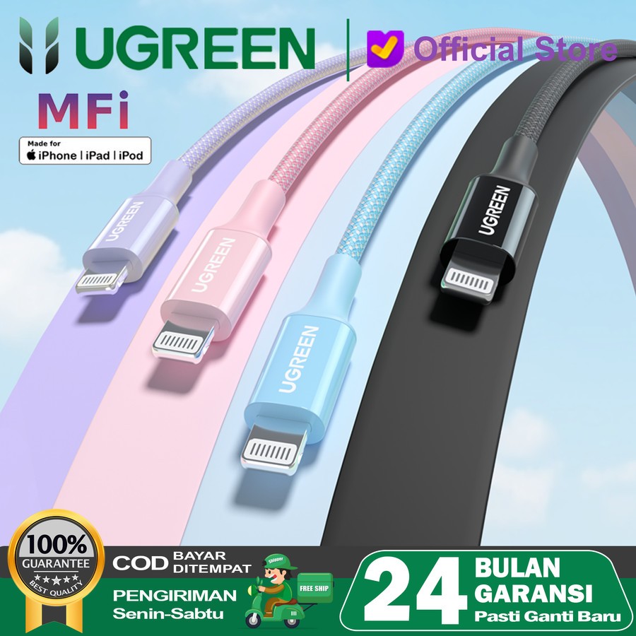 UGREEN Kabel iPhone MFi Type C to Lightning FAST Charging 90493