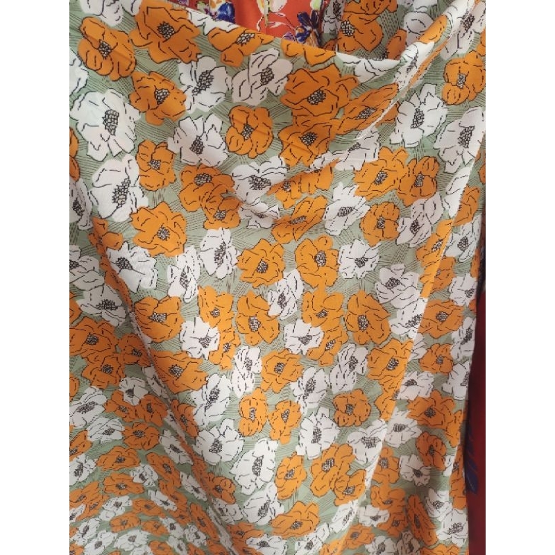 Bahan kain Saten- saten silk- Saten premium Trea kain gamis- bahan wanita