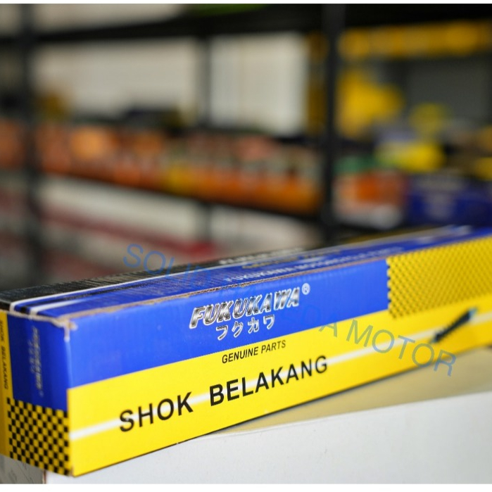 SHOK BELAKANG X RIDE (WHITE) FUKUKAWA