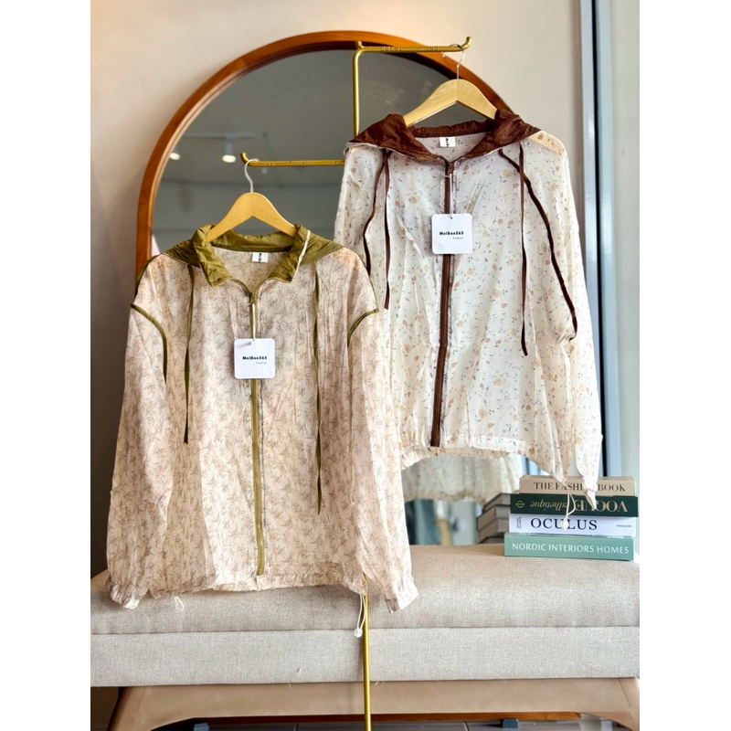 [Pupa Collection] Venny Jaket l Motif | Outer Motif Bunga | Jaket Wanita