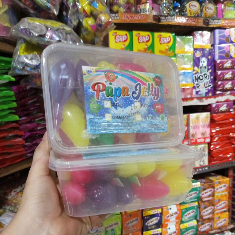 

JELLY PAPA BUAH2AN HARGA 20 PICS