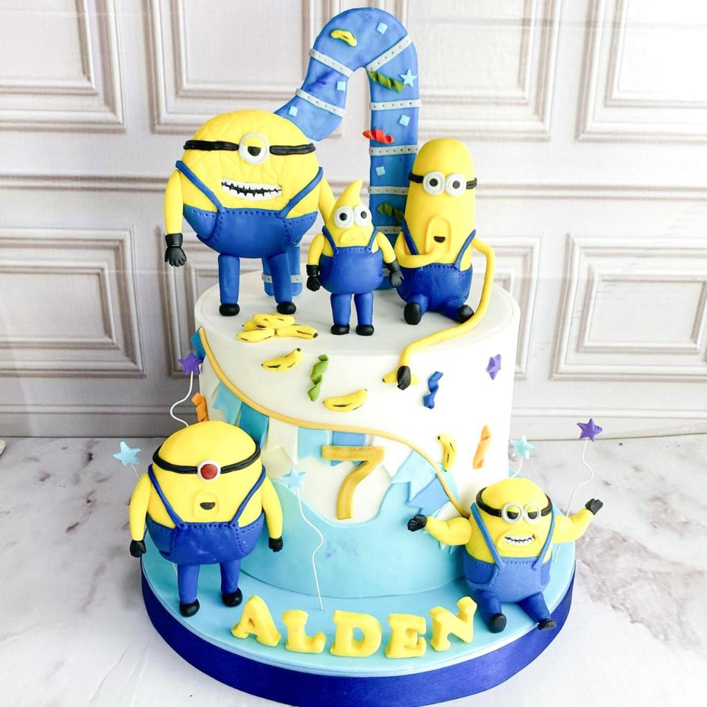 

Kue Ulang tahun/Birthday Cake/Kue Ultah tema Minion/Kue Minion/Kue Birthday Jakarta