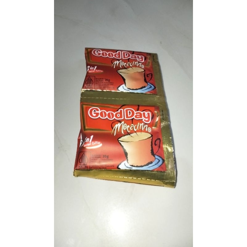 

kopi Goodday 3in1 all varian rasa per renceng
