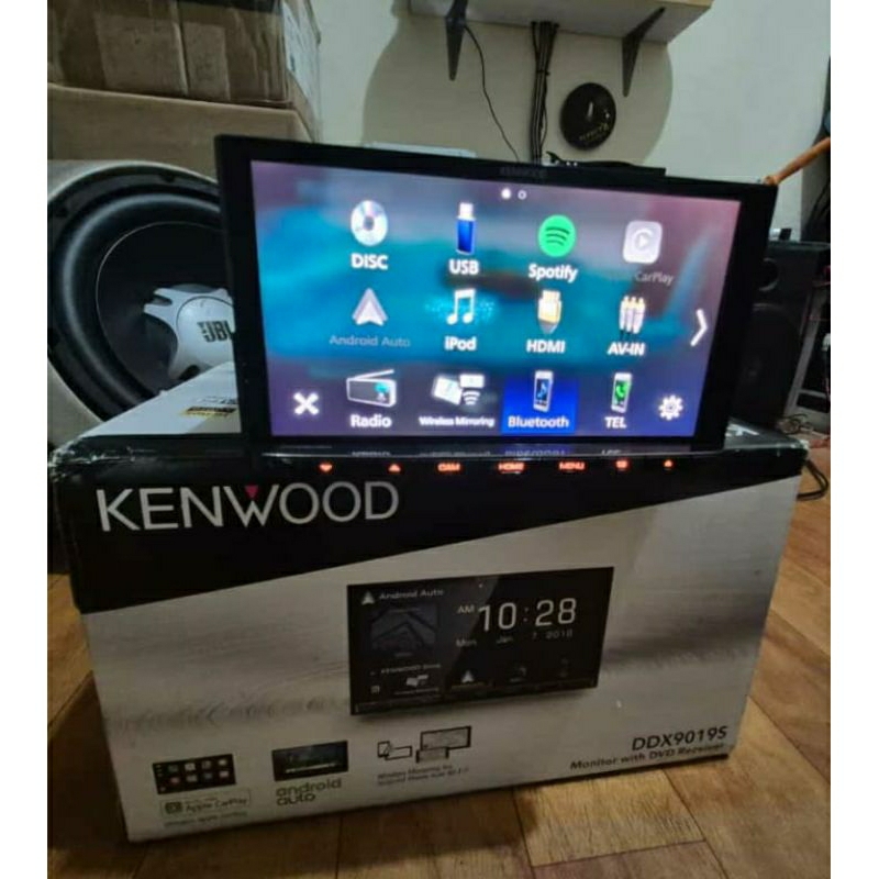 Dobledin KENWOOD DDX 9019S bekas Mulus Segel
