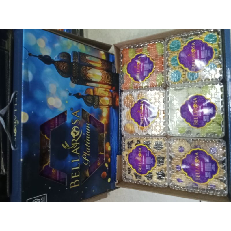 

ready HAmpers BELLAROSA PLATINUM ramadhan lebaran idul Fitri paketan kue kering