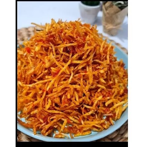 

Kentang Mustofa kriuk gurih wangi 250 Gram