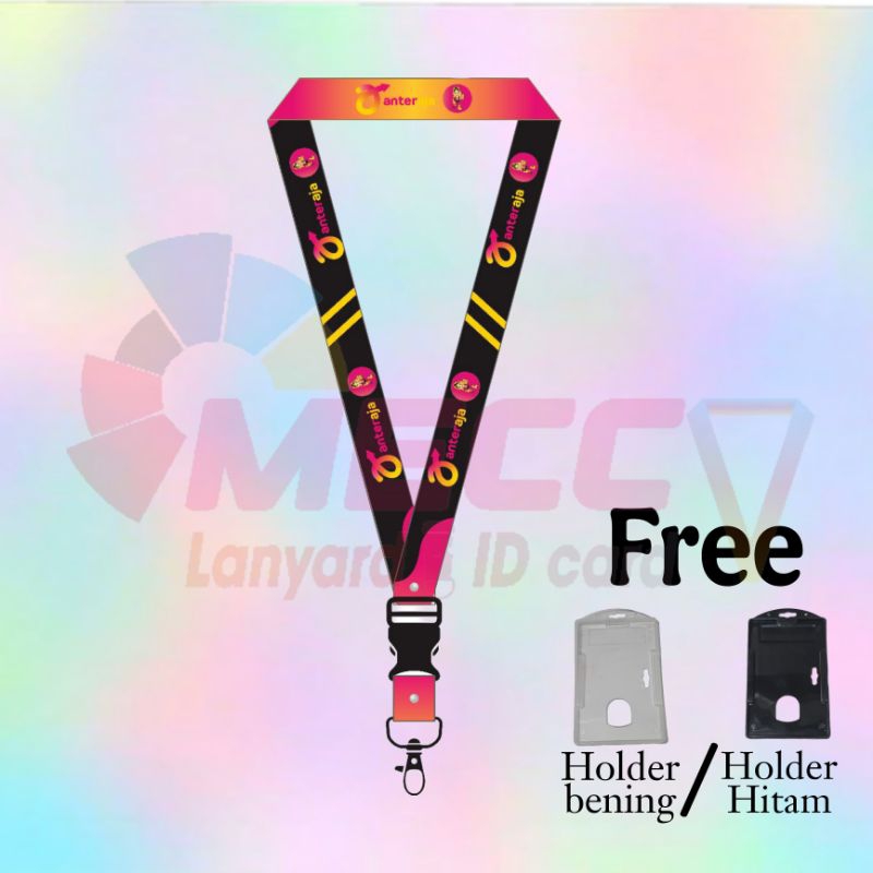 

LANYARD ANTERAJA FREE HOLDER/TALI ID CARD ANTERAJA FREE HOLDER