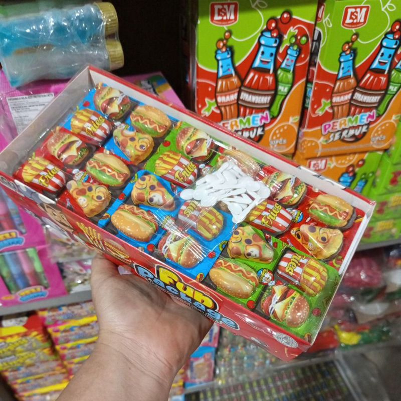 

Fun Package Cokelat Compound Hitam Manis isi 30 pcs