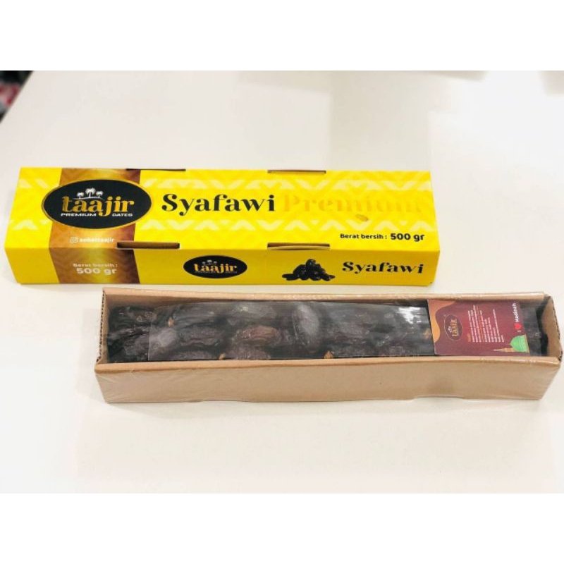 

Kurma Syafawi Taajir 500gr