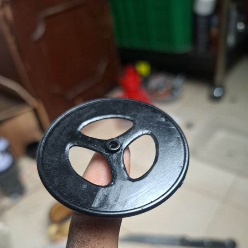 Wheellset miniatur fixie 3 spoke model tebal 88mm velg miniatur sepeda