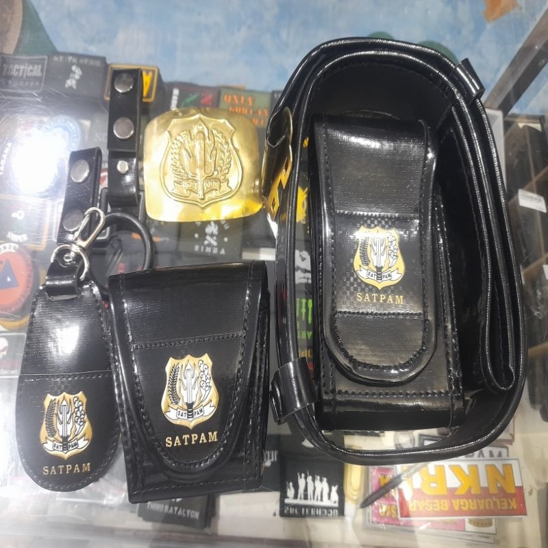 KOPEL SECURITY LENGKAP DUA TIPE PAKAI KEPALA/ TANPA KEPALA | PDH / PDL | KOPEL SATPAM KALEP LENGKAP