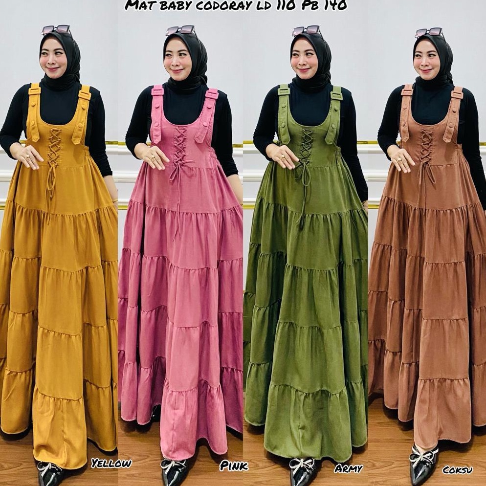 KODE S87E QF Gamis Overall 93 polos  Overall  Gamis Overall