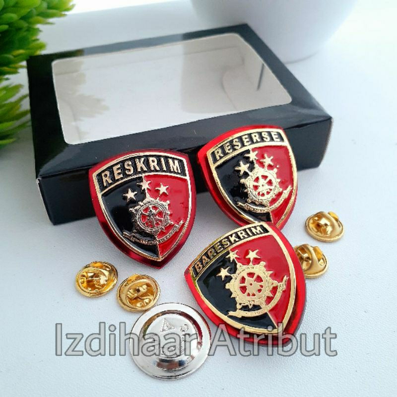 PIN RESERSE/PIN RESKRIM/PIN BARESKRIM ATRIBUT PERLENGKAPAN POLRI