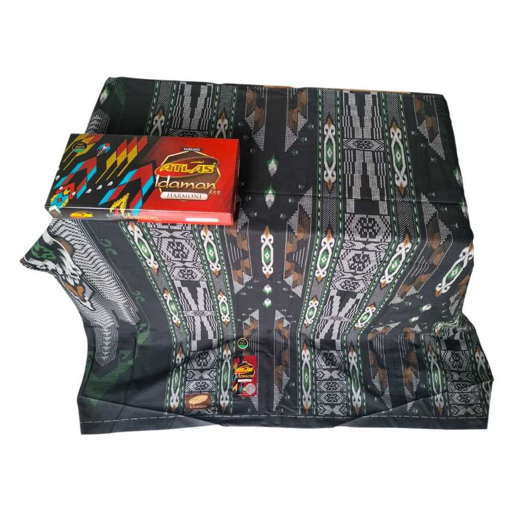 SARUNG ATLAS IDAMAN HARMONI ORIGINAL MOTIF BHS