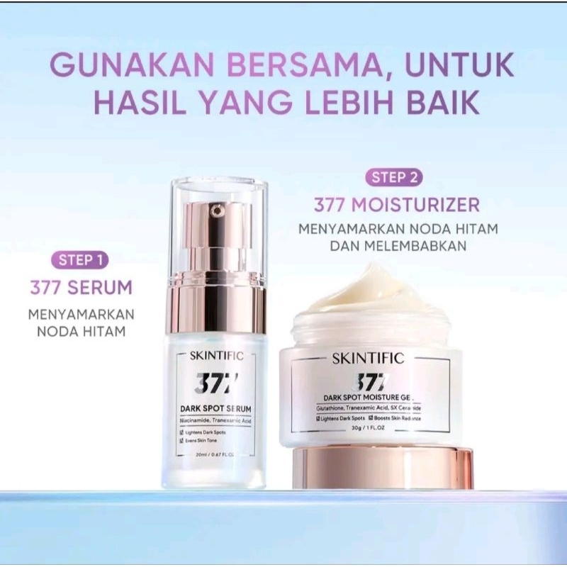 SKINTIFIK 2PCS 377 skincare set l symwhite