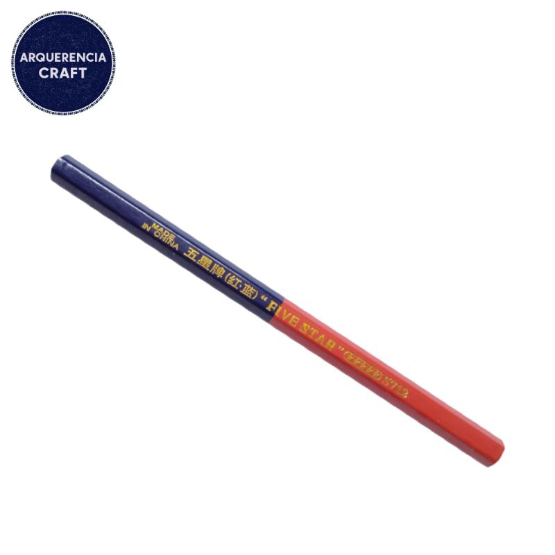 

1 Pc Pensil Pola Merah Biru