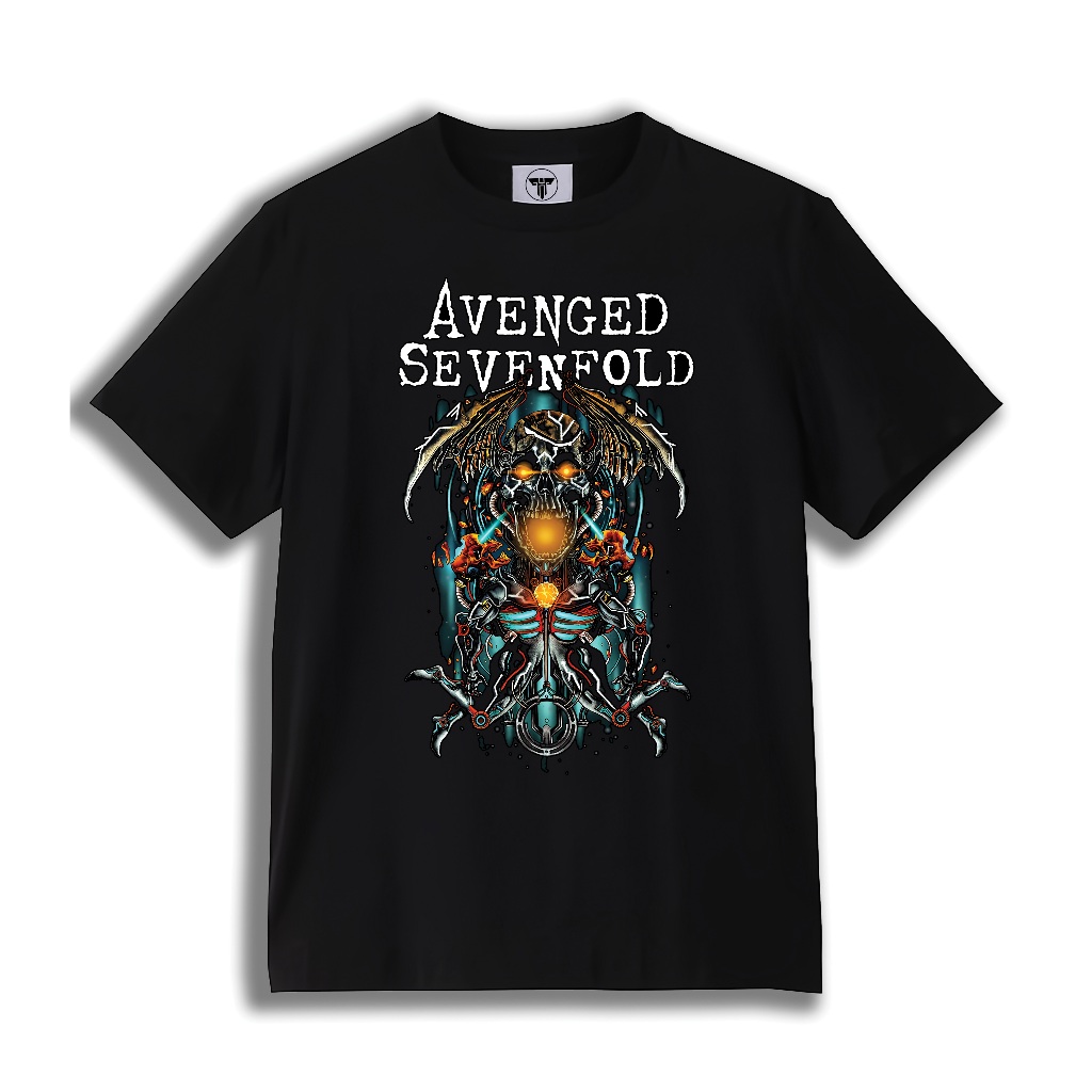 T-shirt Avenged Sevenfold Artwork | Kaos Band Avenged Sevenfold Premium