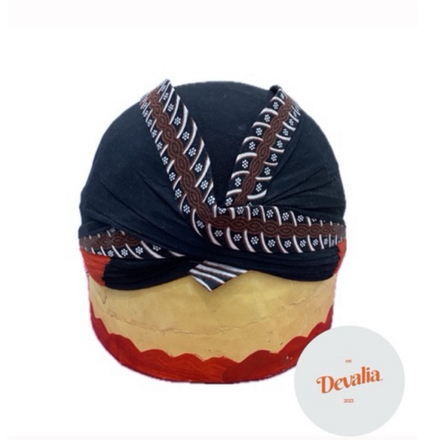 Blangkon Jogja Dewasa Belakang Panjang Motif Lengkap | Perlengkapan Surjan, Beskap, Hewes Kemitir