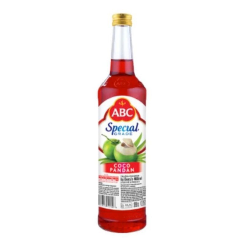 

Abc Spesial Grade Sirup Cocopandan 460ml