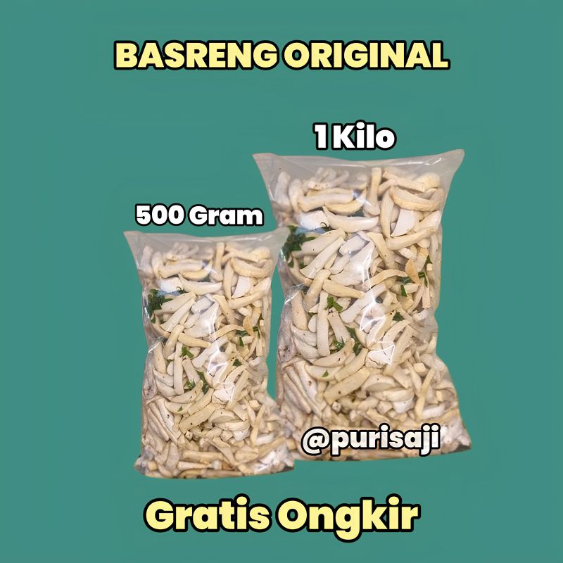 

Basreng Original Daun Jeruk Asin Gurih Nikmat Asoy Geboy