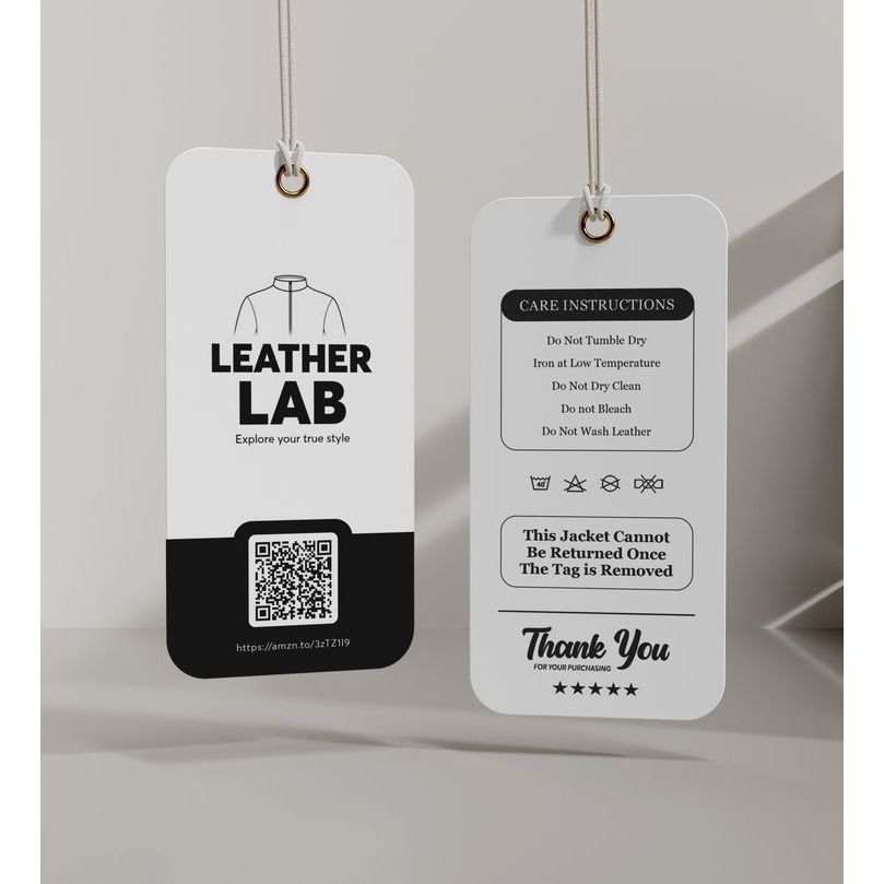 Free desain  hangtag custom /tebal 700gram pakai ring besi/ label merk hangtag distro hang tag premi