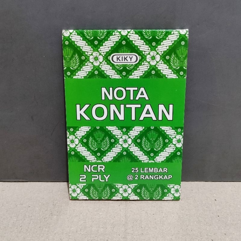 

2 Pcs Buku Nota Kontan 2 Ply KIKY