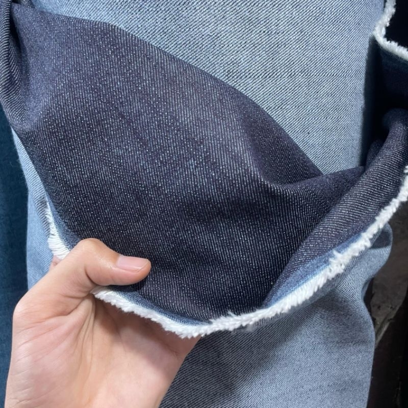 [HARGA/0,5M] BAHAN DENIM BAHAN JEANS 14Oz BAHAN CELANA JEANS 13-14 OZ / BAHAN JEANS 14OZ /KAIN DENIM