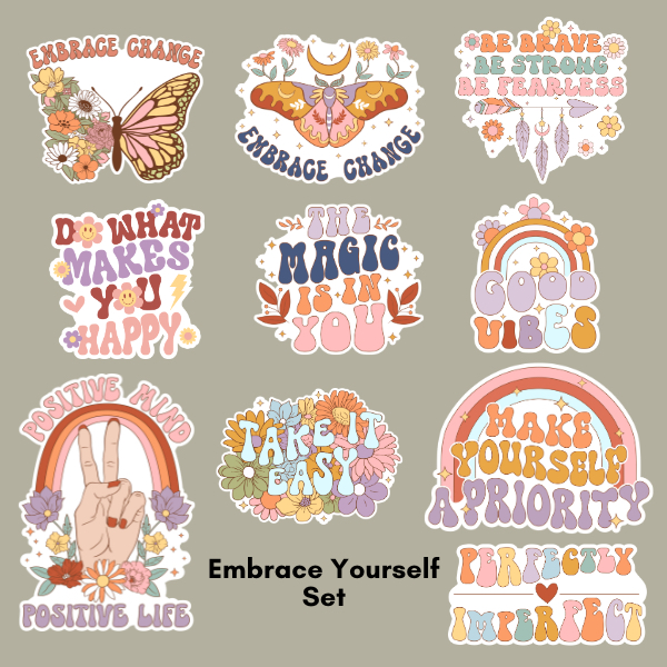 

Promo HeyDeary Stickers Set Fully Booked & Blooming