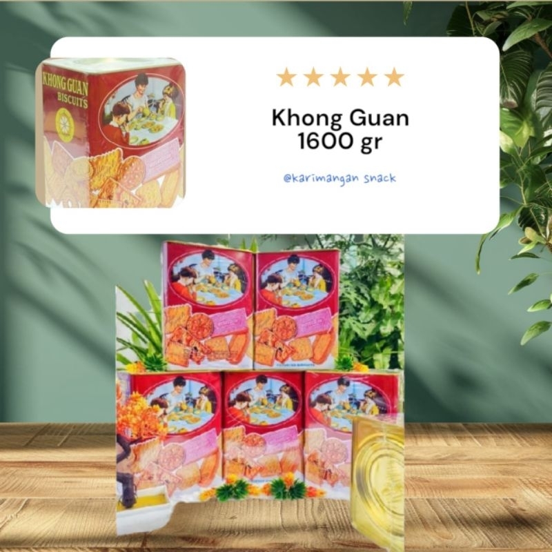 Khong Guan Biscuit Khong Guan kemasan besar