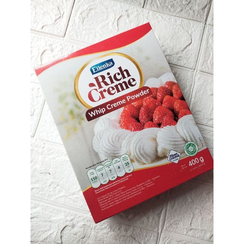 

Rich Creme Whipped cream bubuk 400gr