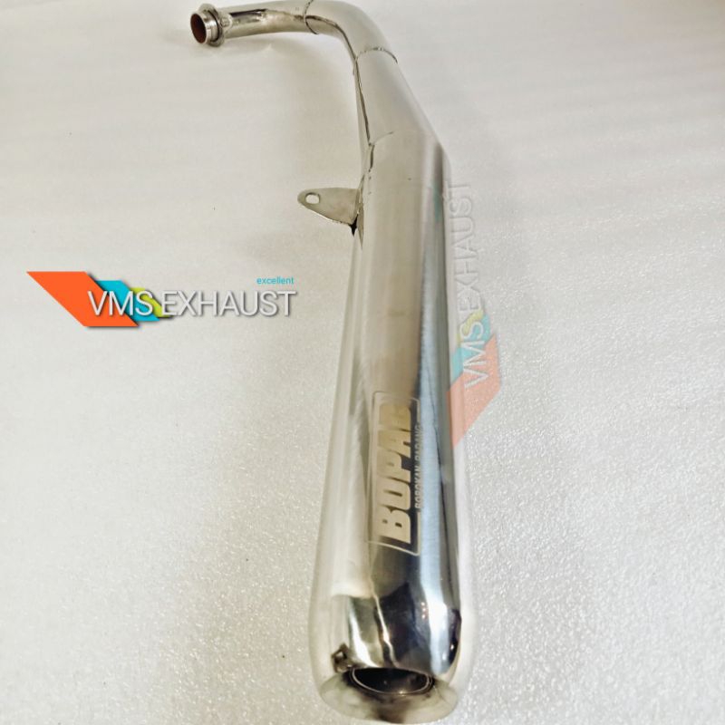Knalpot Bopad New Bobokan Padang Chrome