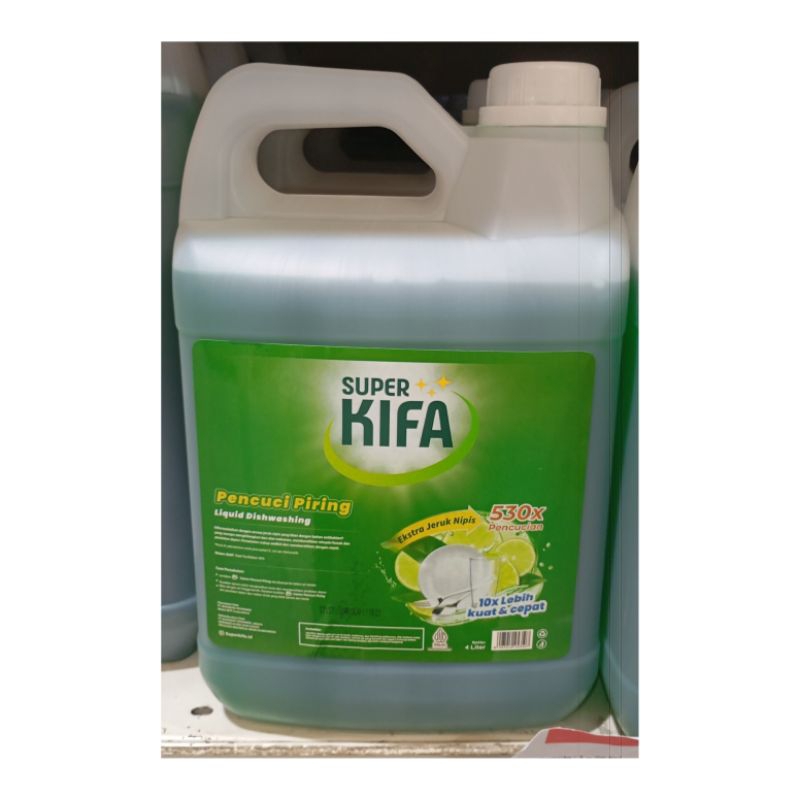 SUPER KIFA  SABUN PENCUCI PIRING 4 LITER