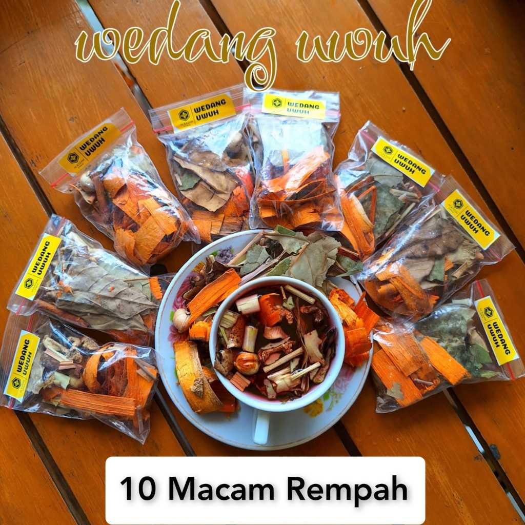 

Wedang Uwuh Khas Jogja Komplit Gula Batu Praktis Langsung Seduh