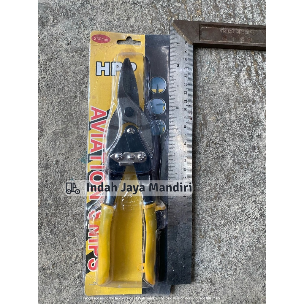 Gunting Seng 10 Inch HPP / Baja Ringan Lurus/Gunting Holo / Gunting Baja Ringan