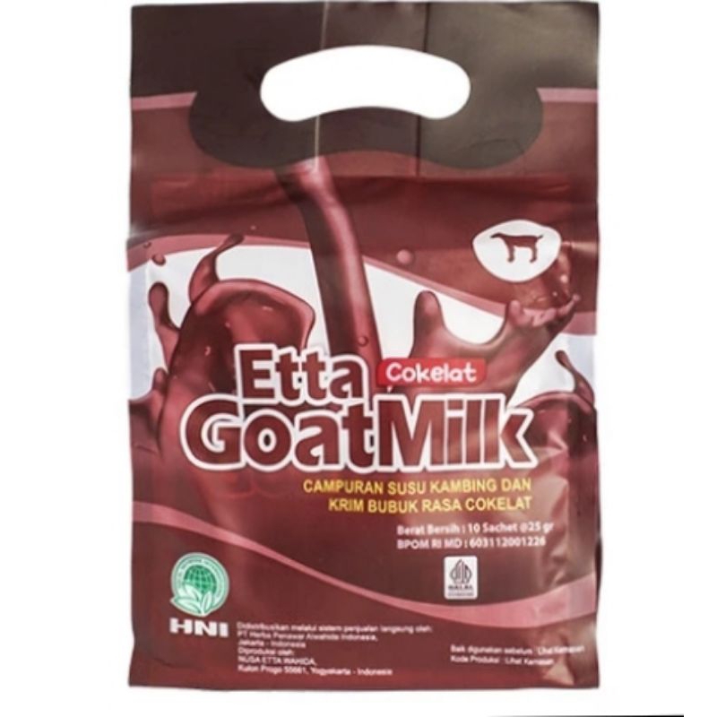 

Susu Etta Goat Milk Coklat