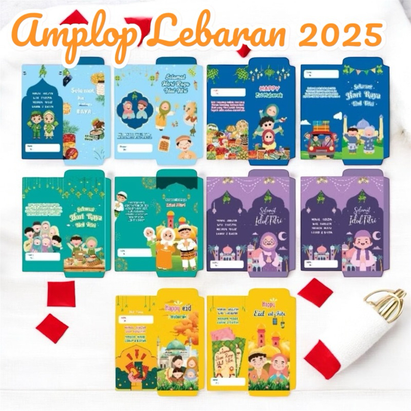 

Amplop Lebaran Jumbo 2025 (1 Pack isi 10Pcs)