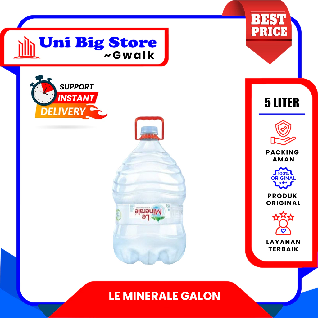 

LE MINERALE AIR MINERAL GALON KECIL - 5 LITER