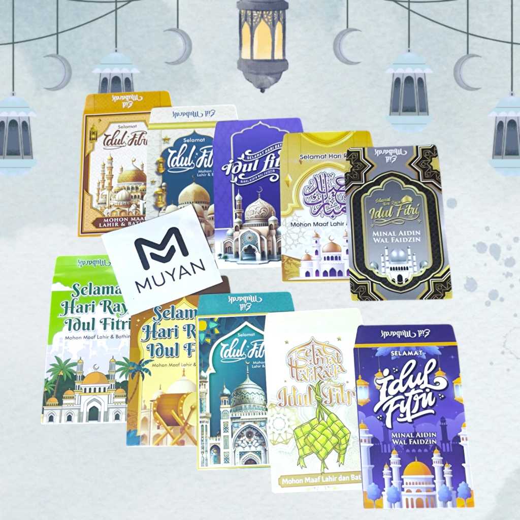 

Amapu Lebaran Idul Fitri Masjid Medium Idul Fitri / Amplop THR Masjid Medium 50 Lembar Mix Kertas Plastik