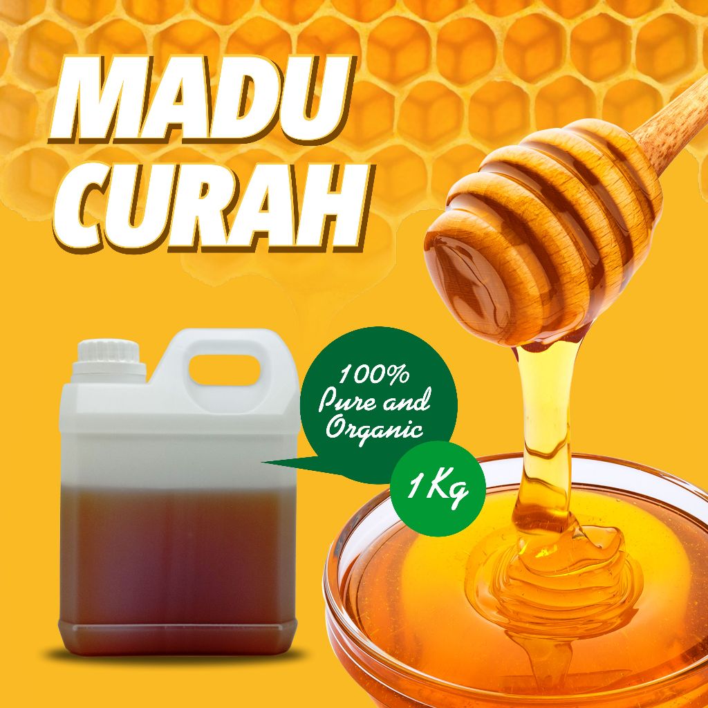 

madu curah murni 1kg madu pahit bunga mahoni