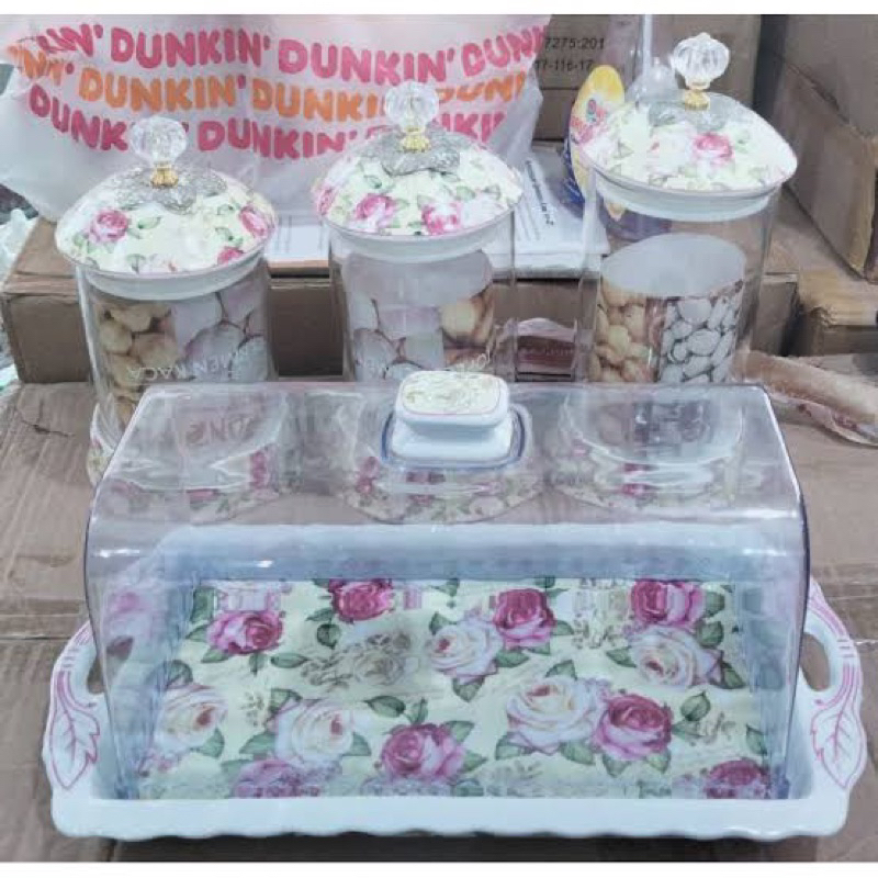 Set Toples + Tempat Kue Basah Vicenza