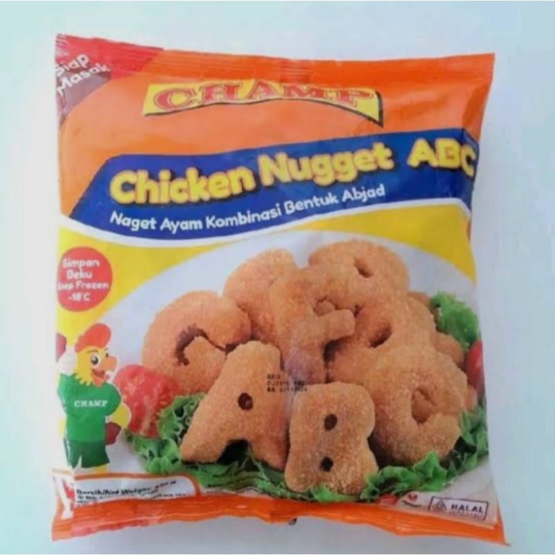 

CHAMP CHICKEN NUGGET ABC 400GR