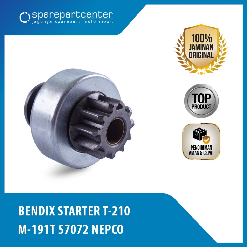 NEPCO Bendix Starter MITSUBISHI T-210/T-200 Mitsubishi Forklift 11T
