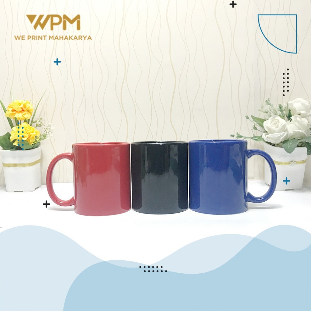 Mug Hitam Polos