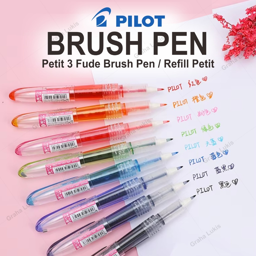 

Pilot Petit 3 Fude Brush Pen / Refill Petit