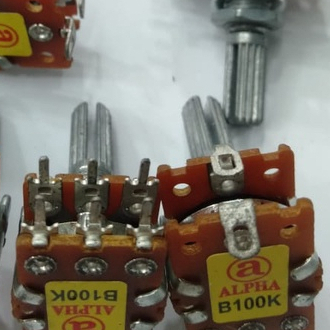 POTENSIO PUTAR STEREO CT ALPHA B100K