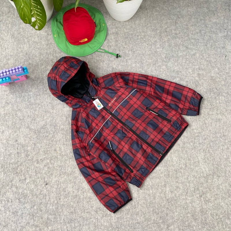 jacket outdoor anak tebal columbia omni heat pattern cakep pekat