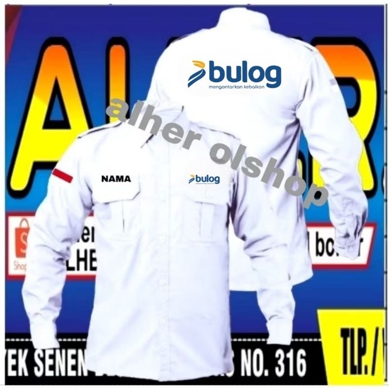 kemeja Bulog baju Bulog seragam Bulog kemeja kerja Bulog baju kerja Bulog seragam kerja Bulog Pdh Bu
