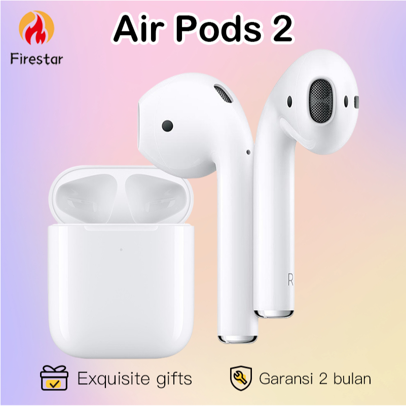 Apple Airpods 2 With Wireless Charging Case Second Original 100% Mulus internasional bergaransi pods