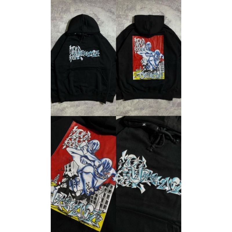 Hoodie KEEP IT REAL/ Hoodie Oversize Hoodie Kekinian /Hoodie Keren dan Stylish/ Hoodie Cowo atau Cew