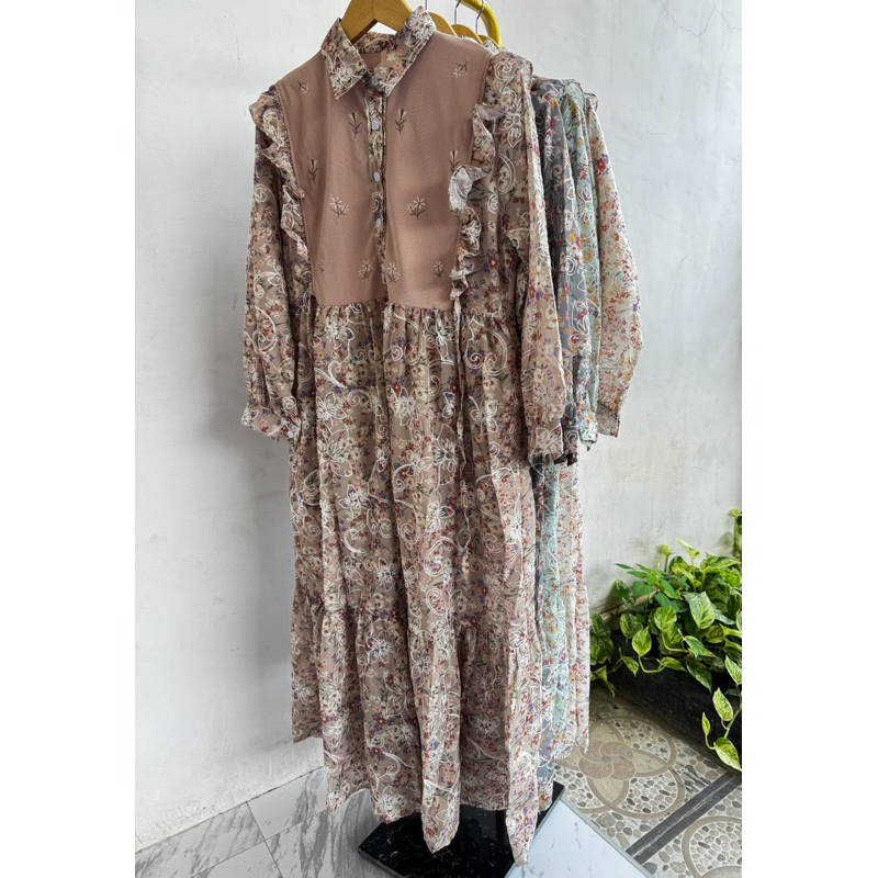 Baju Gamis Wanita Dewasa Mewah Elegan